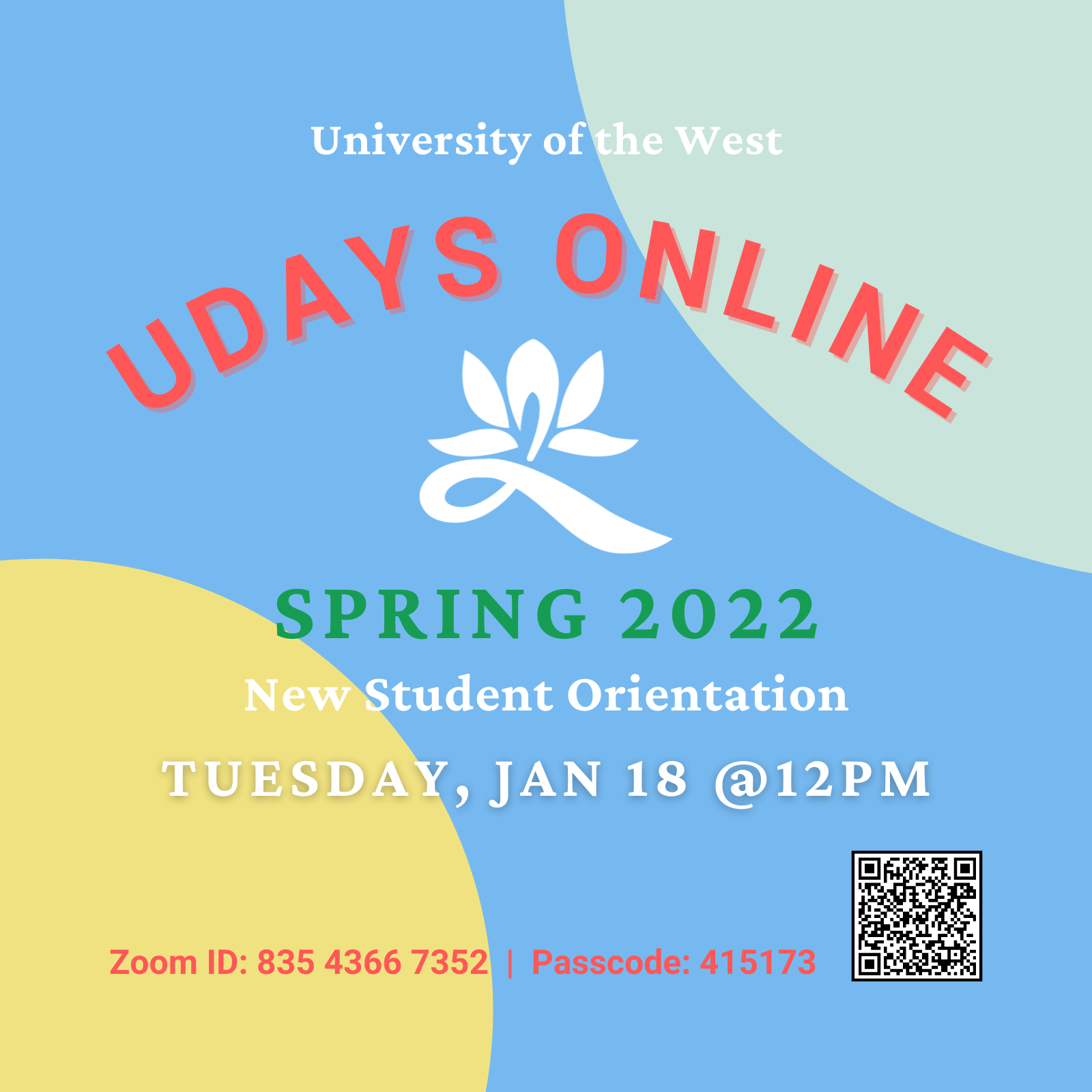 UDays Live Spring 2022 Poster
