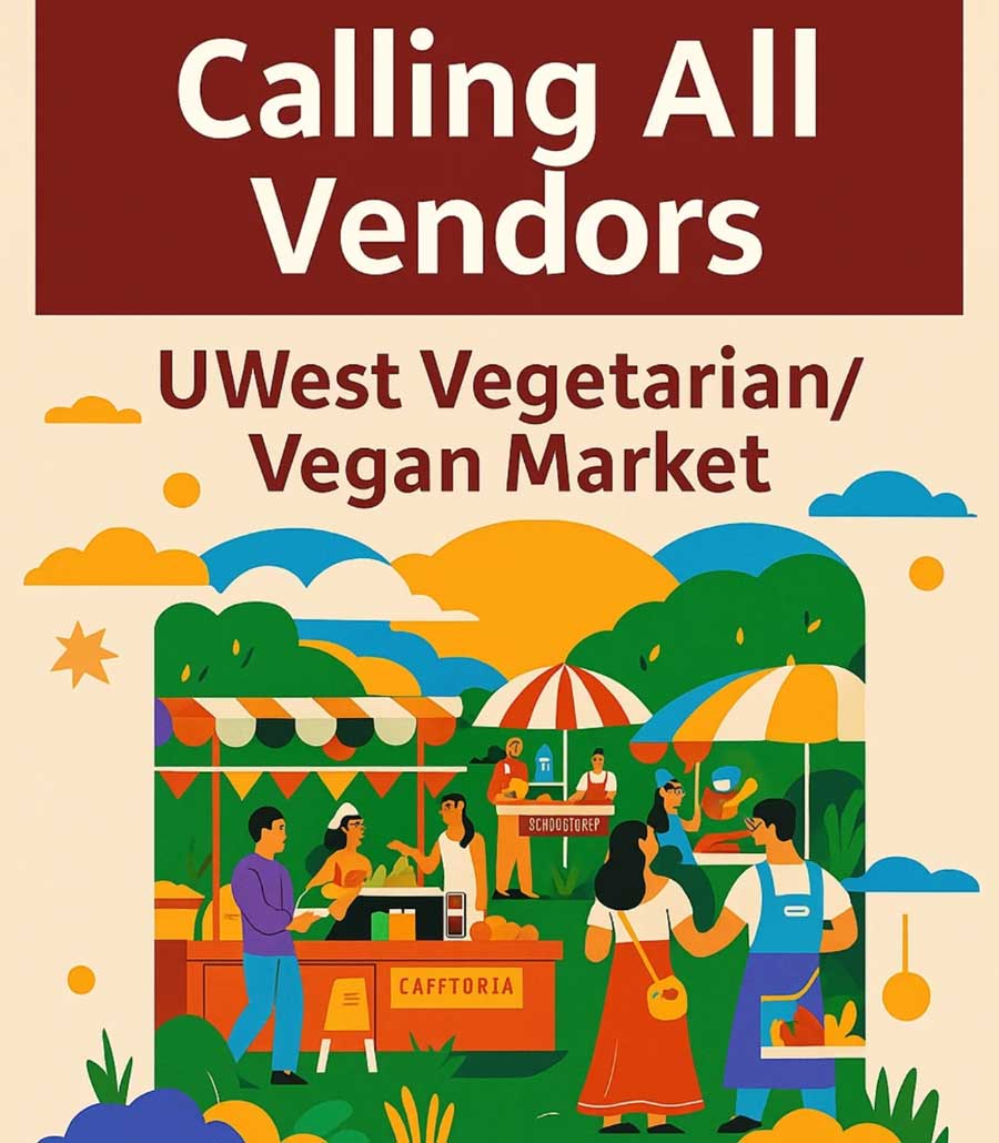 UWest Vegetarian Market- Call for Vendors