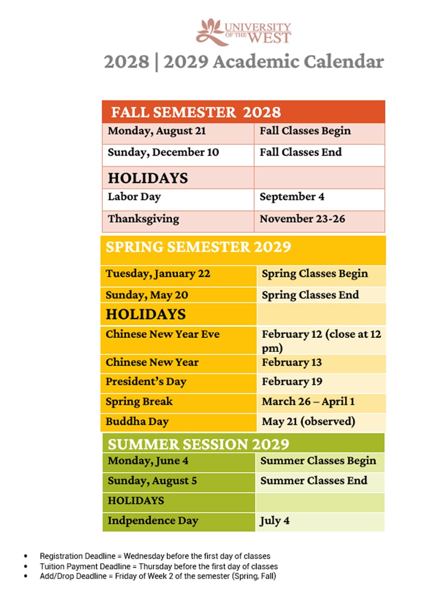 Calendar 2024-2025