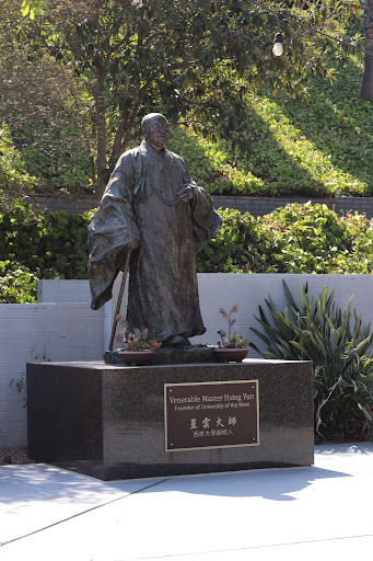 Statue of UWest Founder